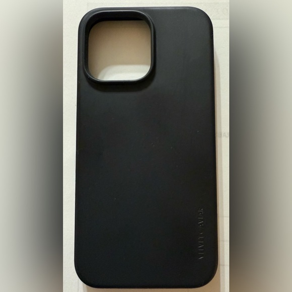 Velvet Caviar Brand Silicone iPhone 14 Pro Max Case Black in Color. - Picture 3 of 4